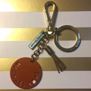 Authentic Michael Kors Charm Gold/Orange/Green
